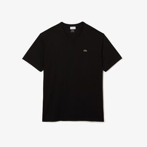 Lacoste Men's Black Short Sleeve Tee